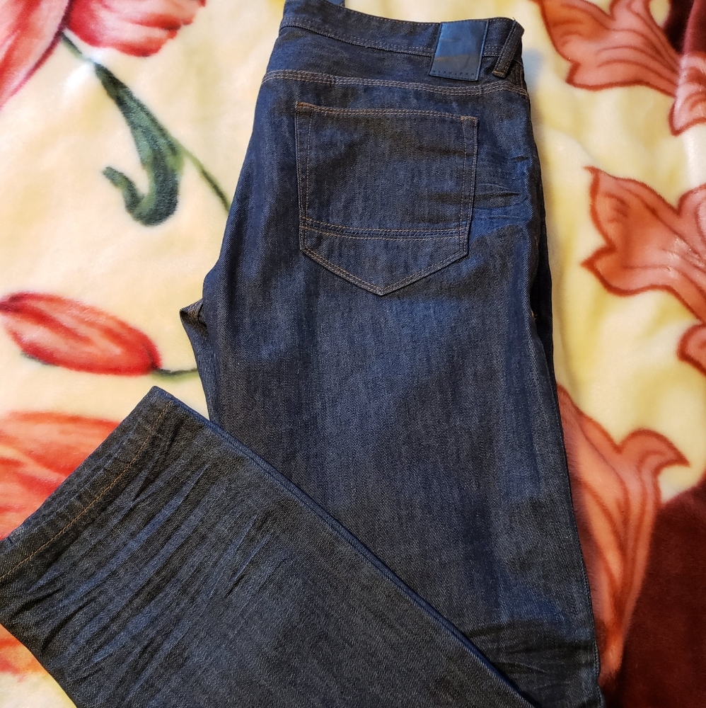 Sean John Men's Dark Blue Jeans Sz 34 NWT